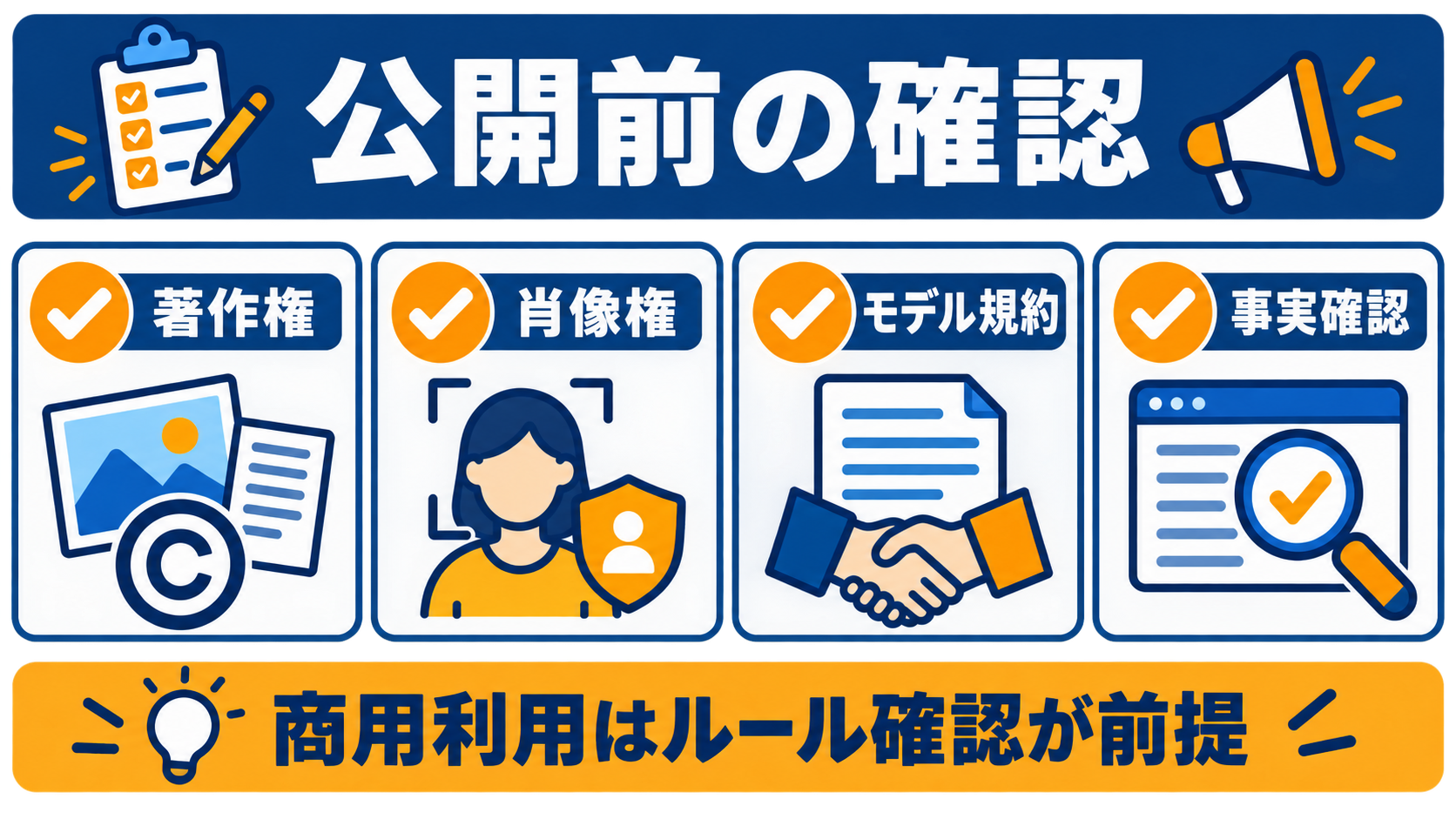 Pollo AI商用利用前の確認チェックリスト