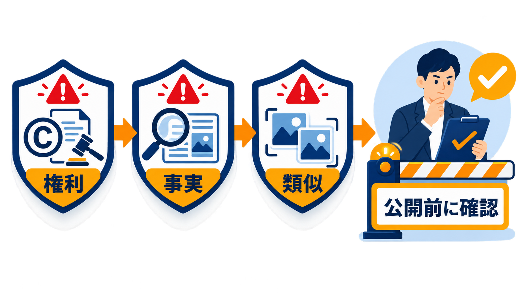 Catchyの商用利用前に権利・事実・類似を確認する項目